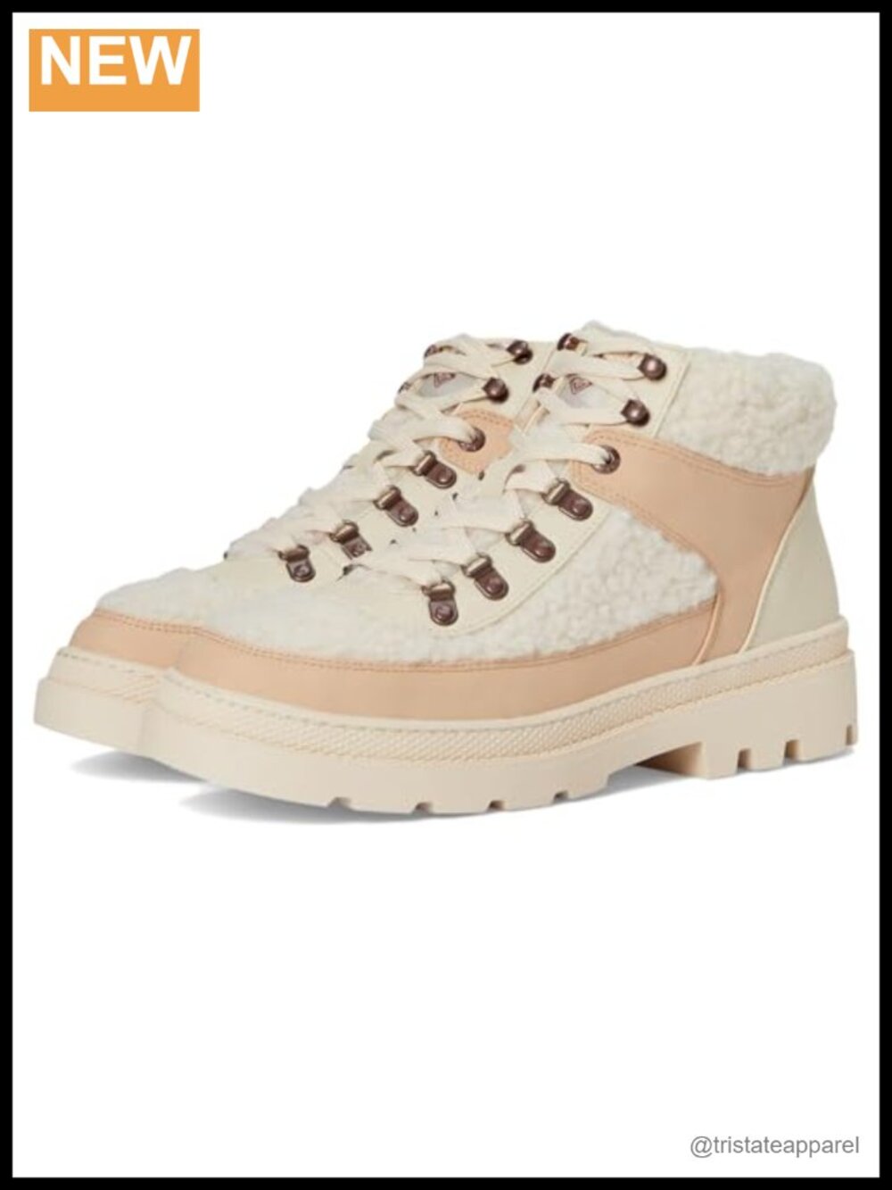 Roxy Women's Venture Out Ankle Boots Low-Top Lace-Up PU Synthetic